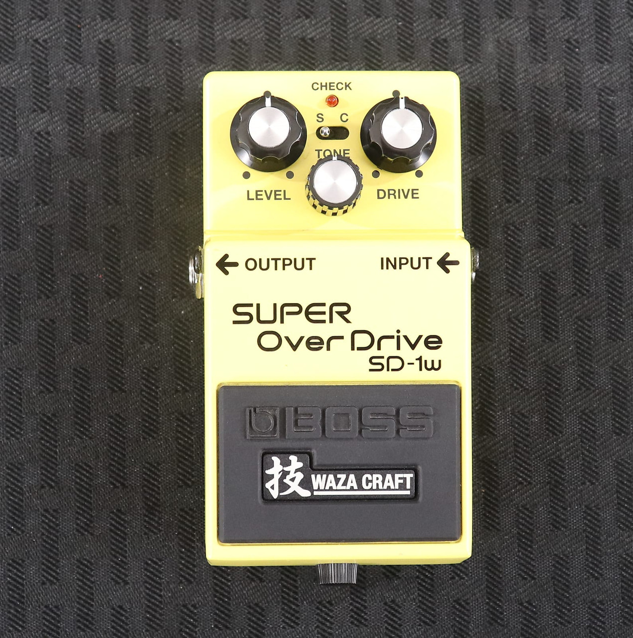 Boss SD-1W Super OverDrive Waza Craft Yellow - K&S Music Center LLC