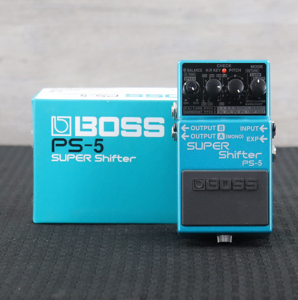Boss PS-5 Super Shifter (Dark Gray Label) Blue - K&S Music Center LLC