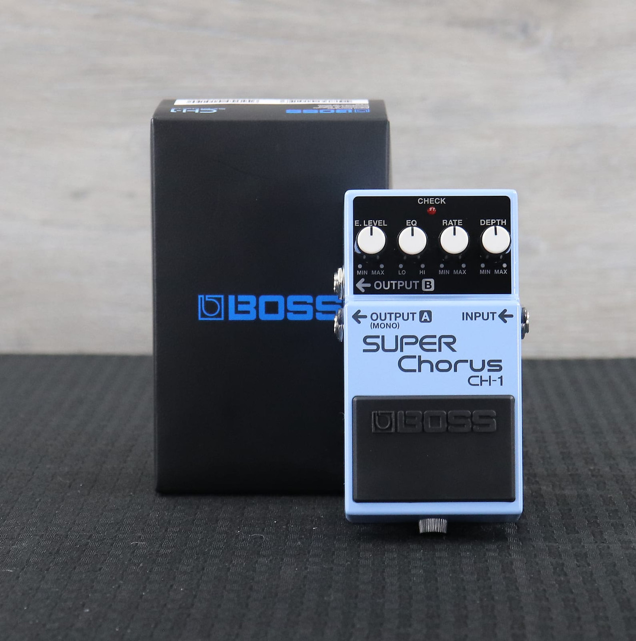 Boss CH-1 Super Chorus (Dark Gray Label) Blue - K&S Music Center LLC