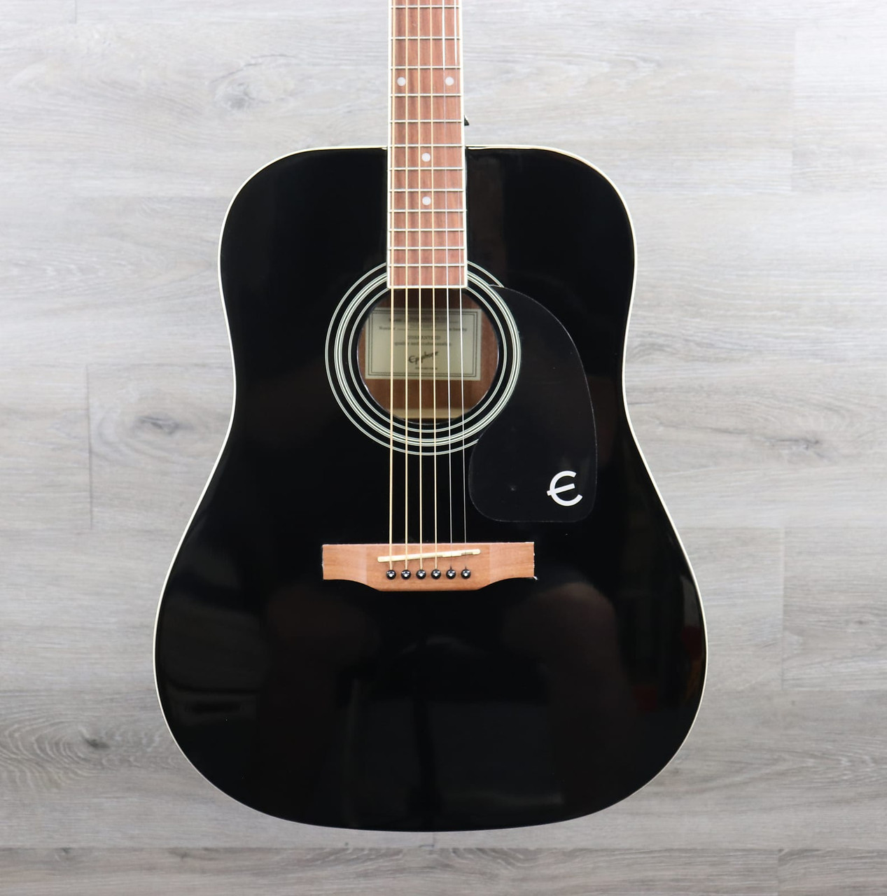 Epiphone Songmaker DR-100 Ebony - K&S Music Center LLC