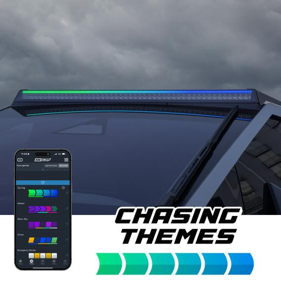 2024-2025 Tesla Cybertruck | XKGlow RGBW XKmax Roof LED Light Bar
