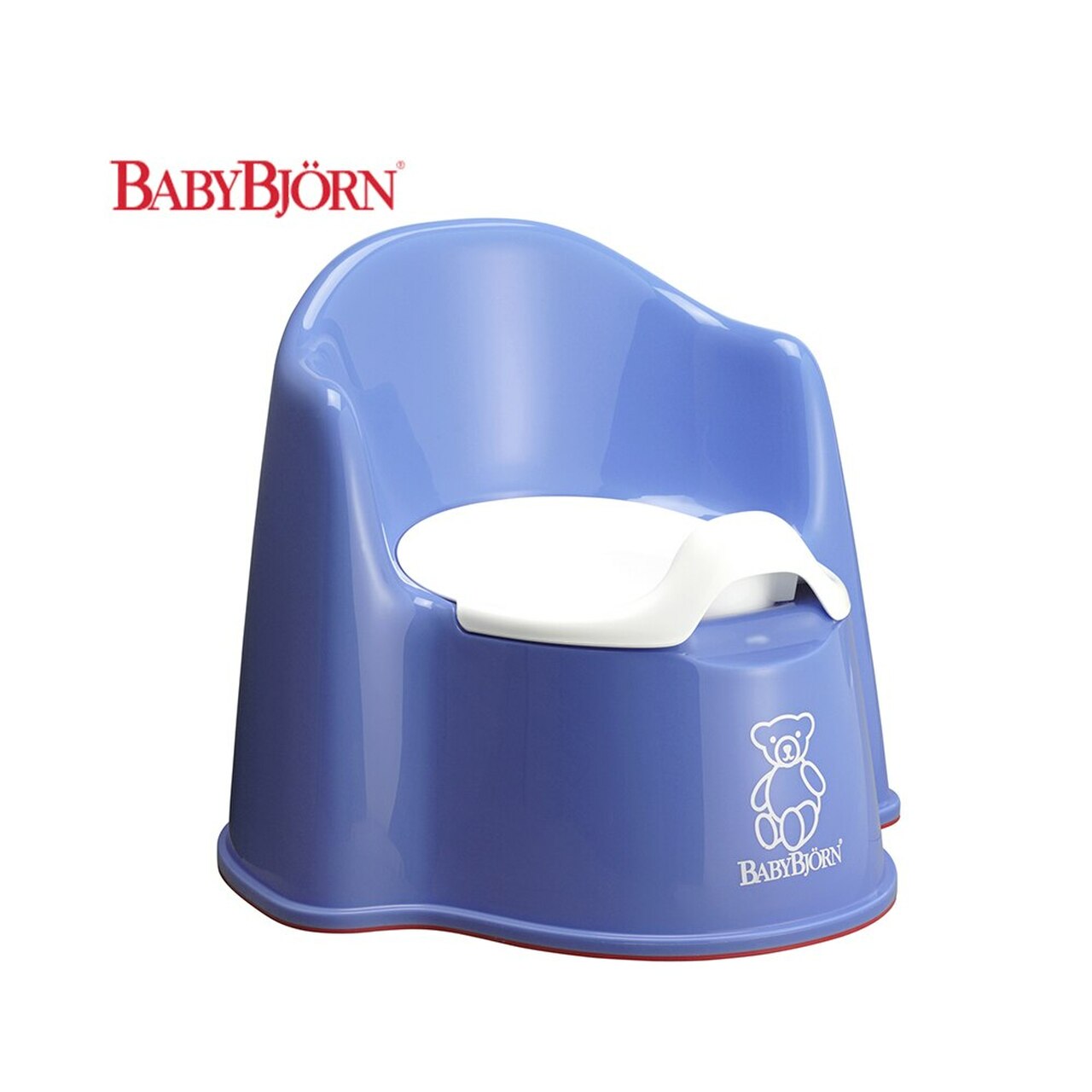 BABYBJÖRN ベビーチェア 水色 取り外しトレイ付き BABYBJÖRN ベビー