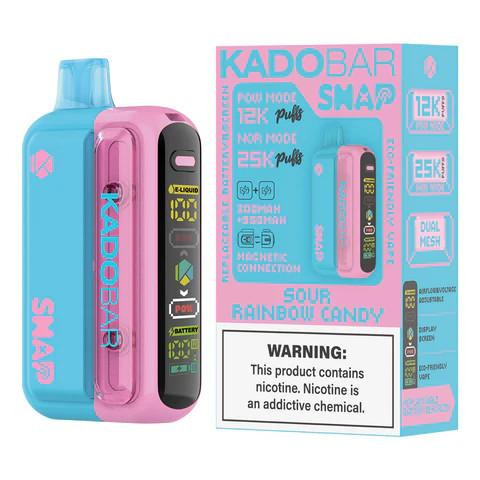 Kado Bar Snap Review Georgia Peach KB10000 Zero Nicotine Kado Bar