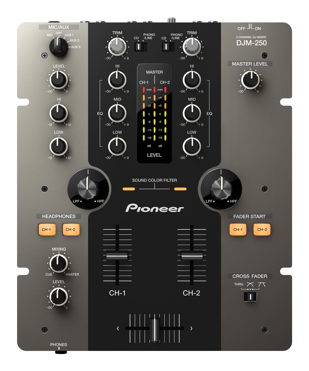Pioneer DJM-250 Spare Parts - ( DJM 250 ) - All Pioneer DJ Spare