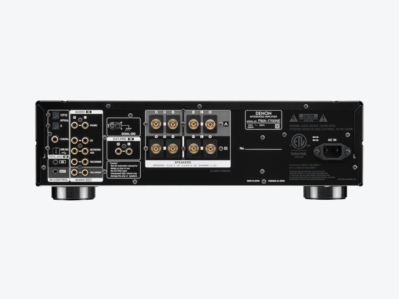 Denon PMA-1700NE – Integrated Amplifier with USB-DAC