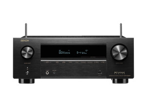 Denon AVR-X1800H – 7.2 Ch. 80W 8K AV Receiver with HEOS®