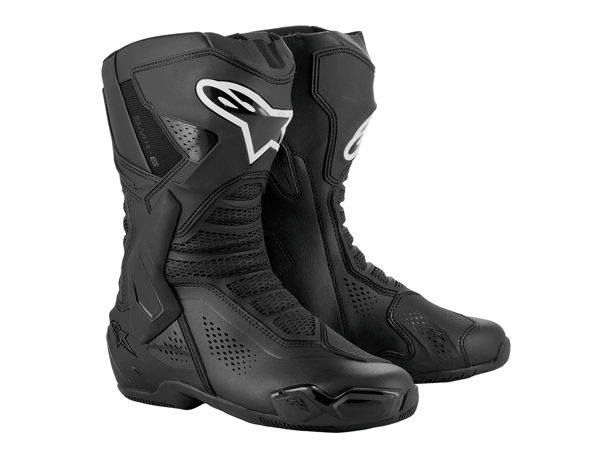 Alpinestars SMX-6 V3 Vented Boots (Black): MOTO-D Racing