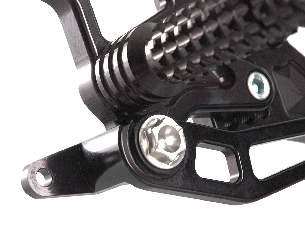 Vortex Kawasaki ZX-6R Rearsets (13-18): MOTO-D Racing