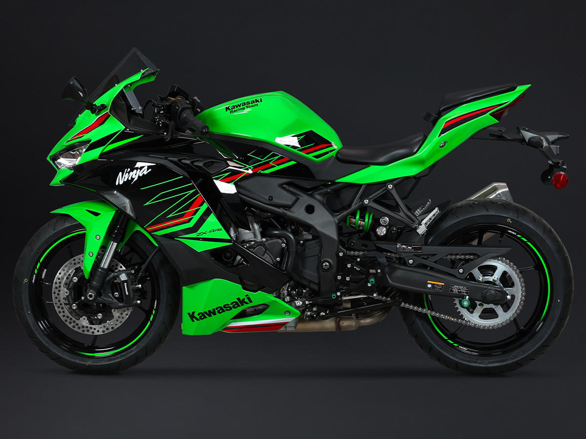 Bonamici Top Triple Clamp Kawasaki ZX-4RR (Green): MOTO-D Racing