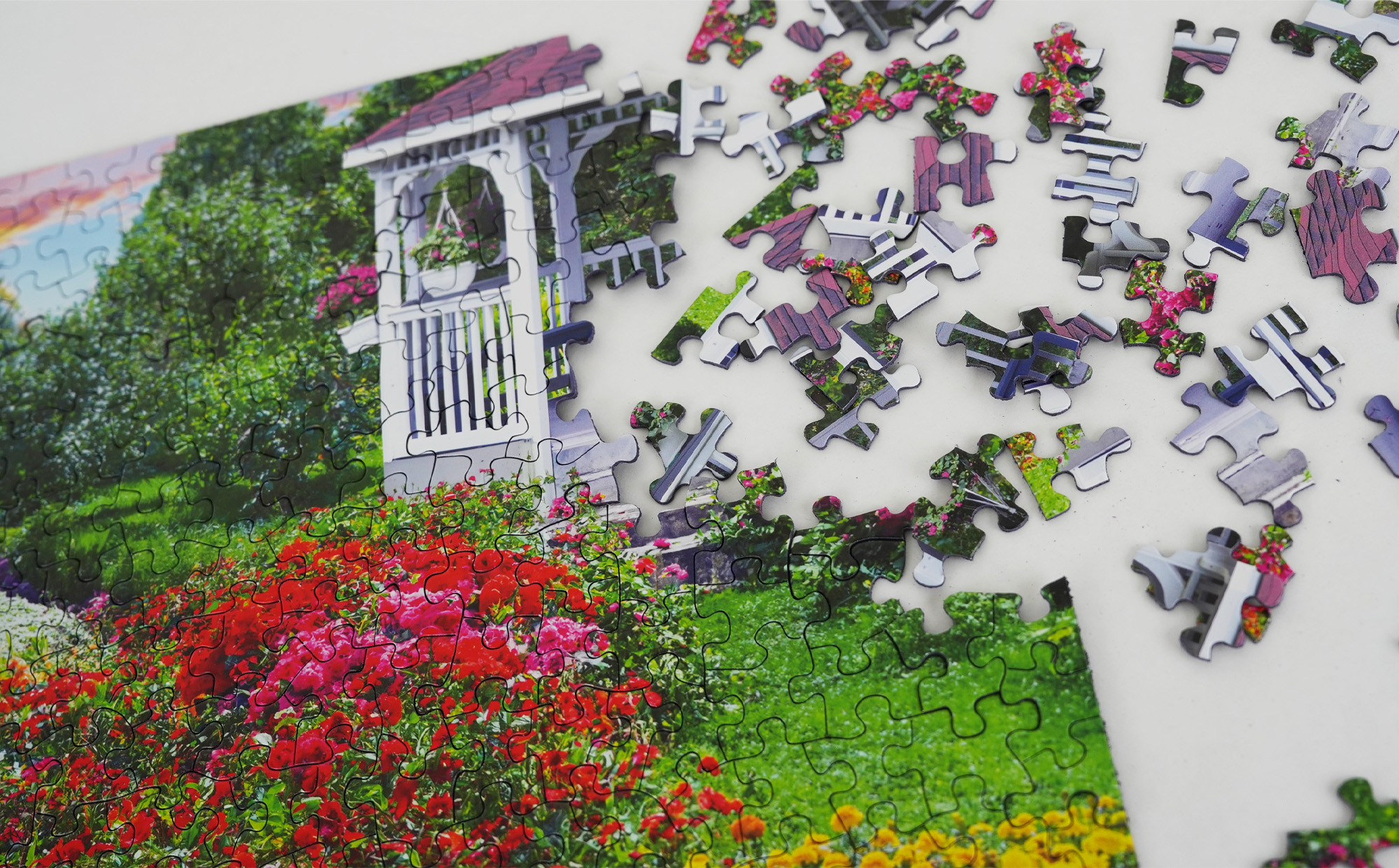 Flower Garden 500 Piece Jigsaw Puzzle