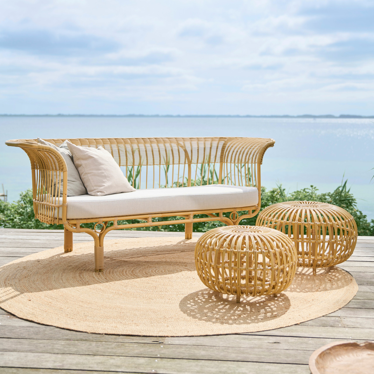 Franco Albini Ottoman S 円形オットマン 直径55cm Franco Albini