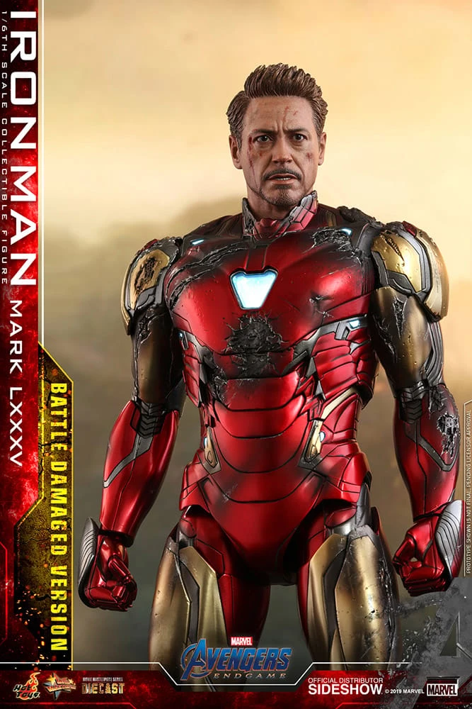 Marvel Avenger's Endgame IRON MAN MARK LXXXV MK85(Battle Damaged