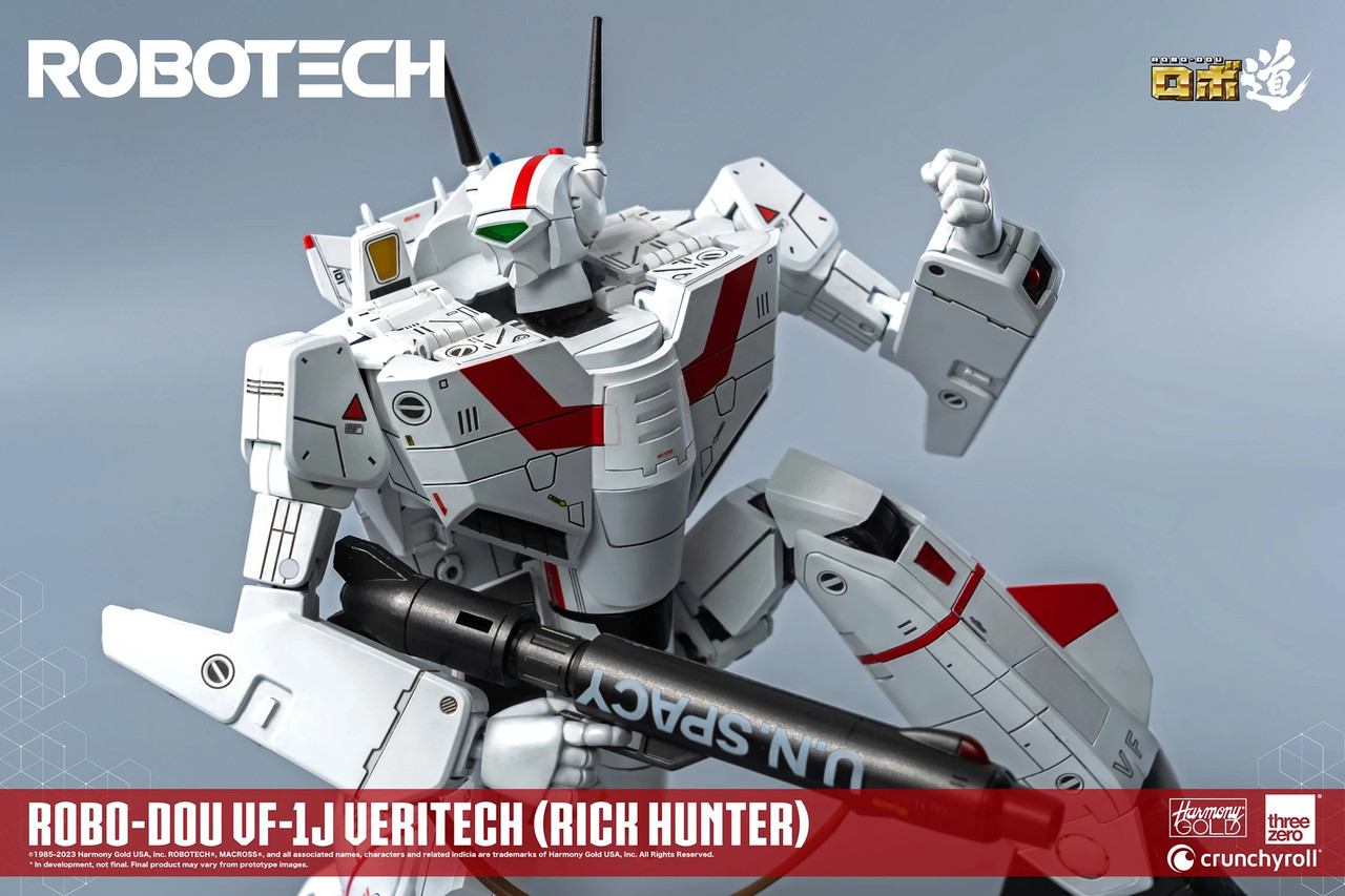 Robo‐Dou ROBOTECH VF-1J VERITECH (RICK HUNTER) Collectible Figure