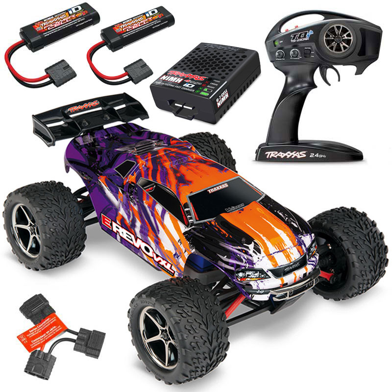 Traxxas 1/16 E-Revo VXL Brushless 4WD RTR RC Truck w/ID Battery