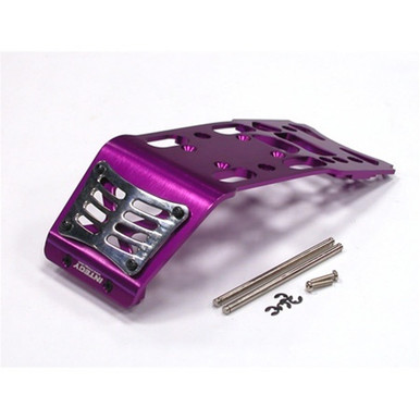 Integy Aluminum Skid Plate for the HPI Savage XL, Flux, X 4.6 (Purple)