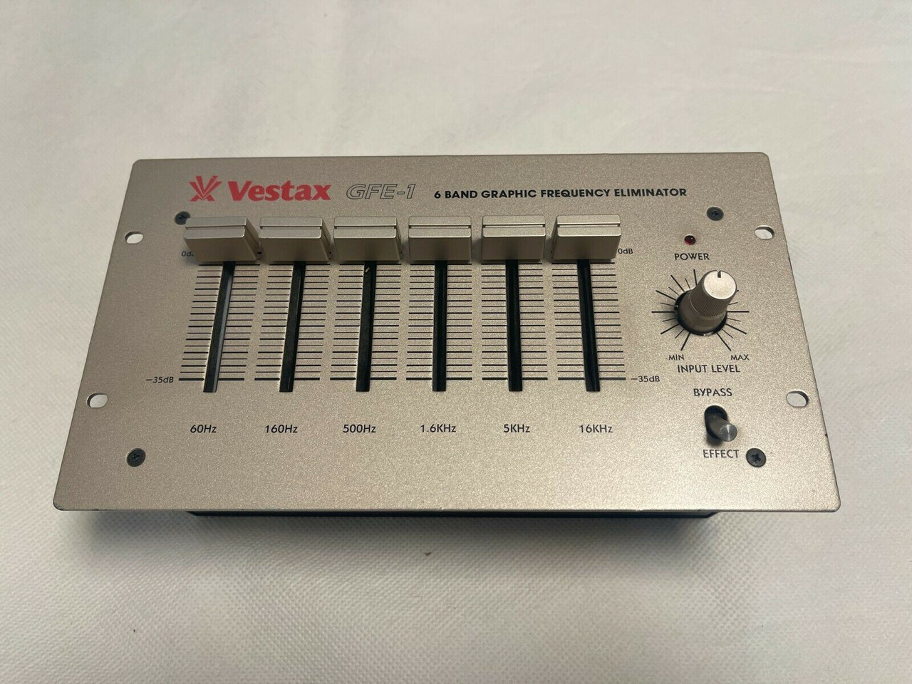 Vestax GFE-1 DJ 6-Band Graphic Frequency Eliminator - Japan