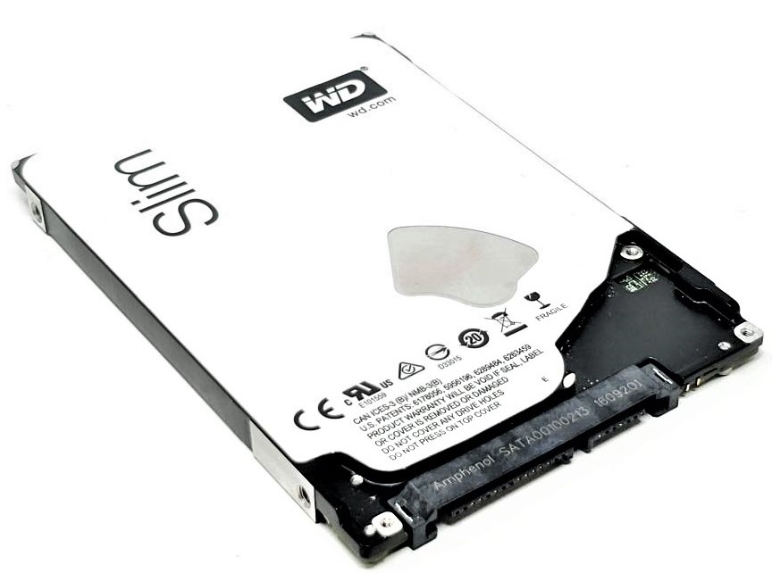 Western Digital WD10SPCX-24HWST1 - 1TB 5.4K RPM SATA 7mm 2.5