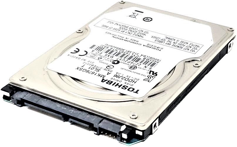 Toshiba MK1637GSX - 160GB 5.4K RPM SATA 9.5mm 2.5