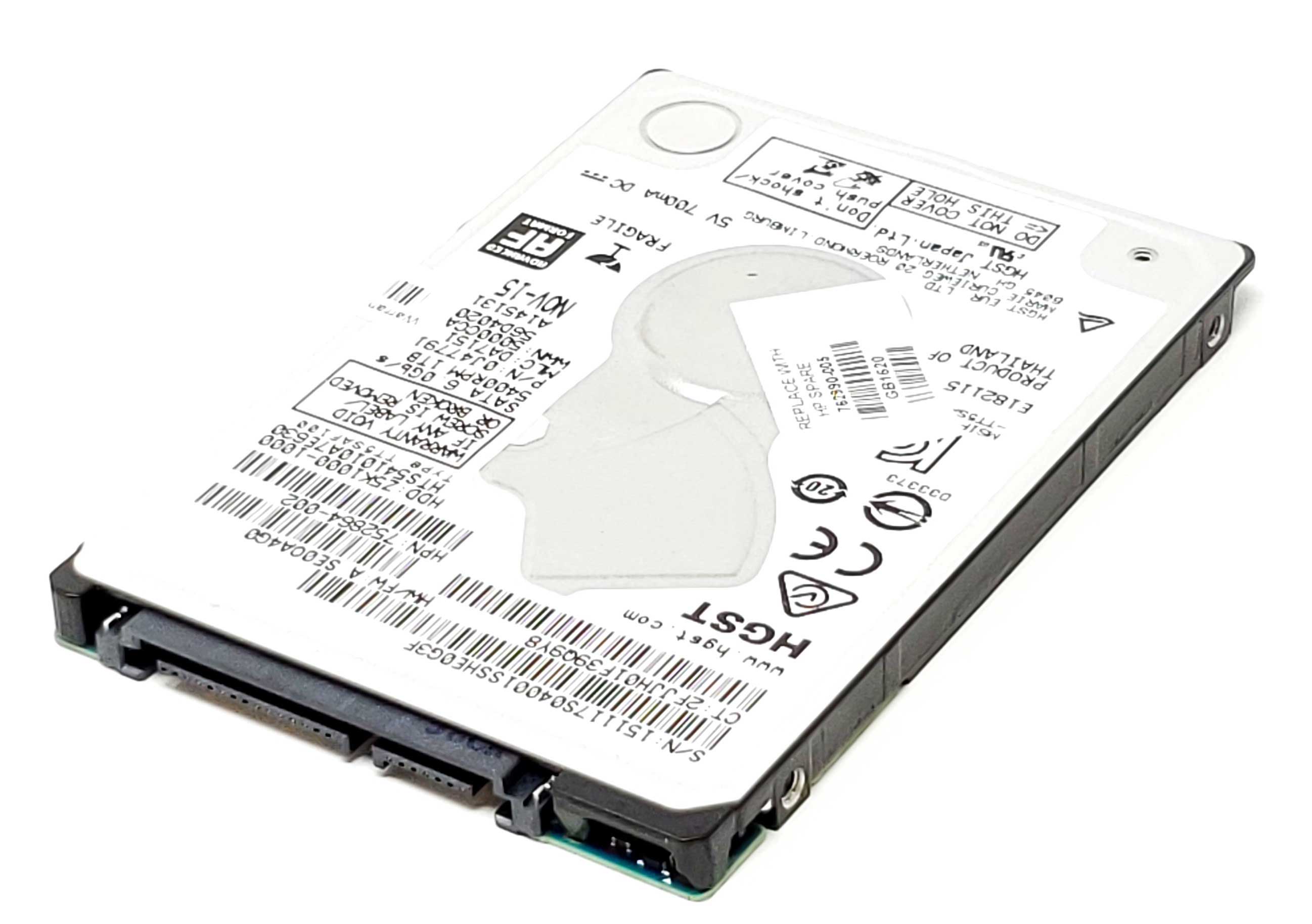 Toshiba HDWL110UZSVA - 1TB 5.4K RPM SATA 7mm 2.5