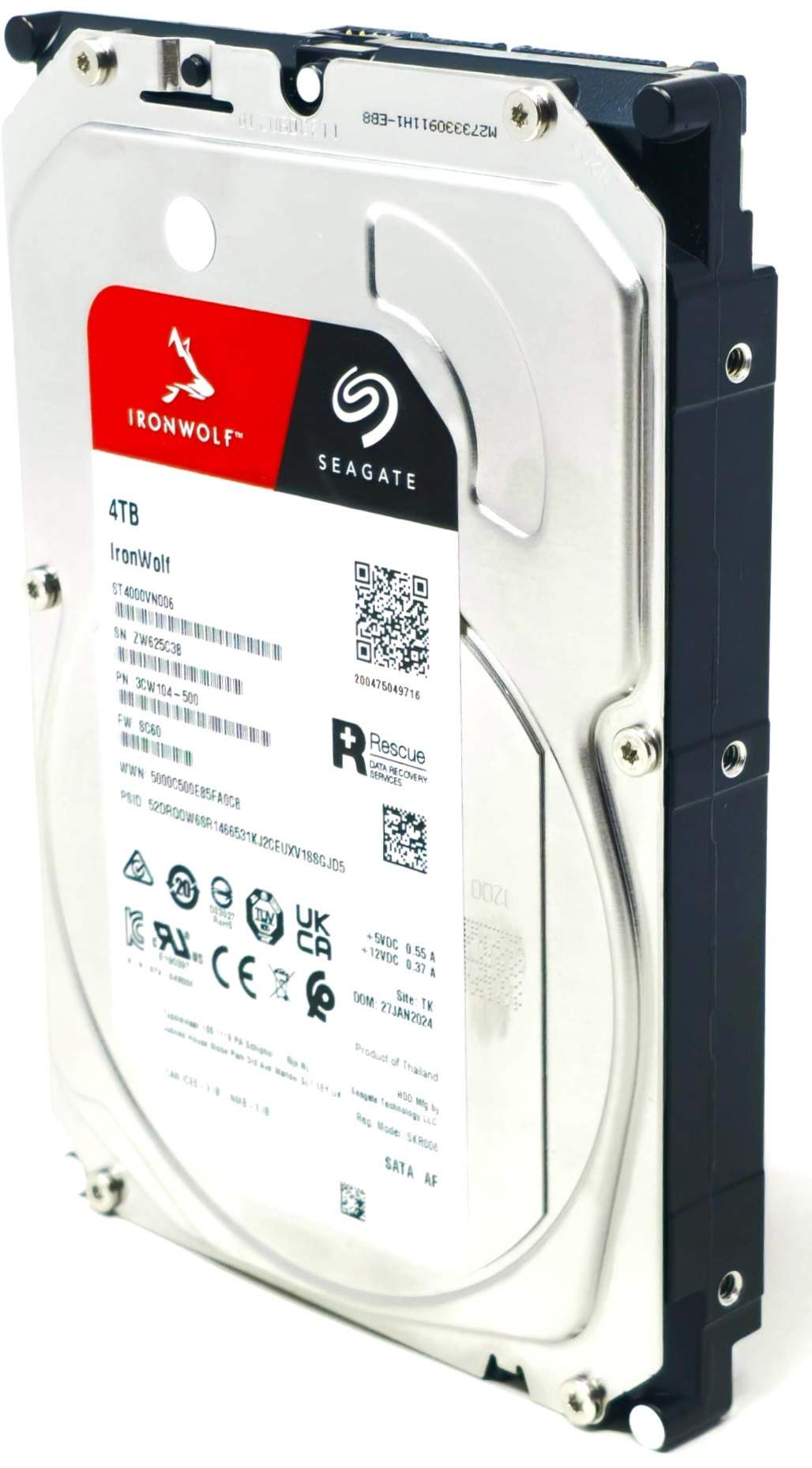 Seagate ST4000VN006 - 4TB 5.4K RPM 256MB Cache 6Gb/s SATA 3.5