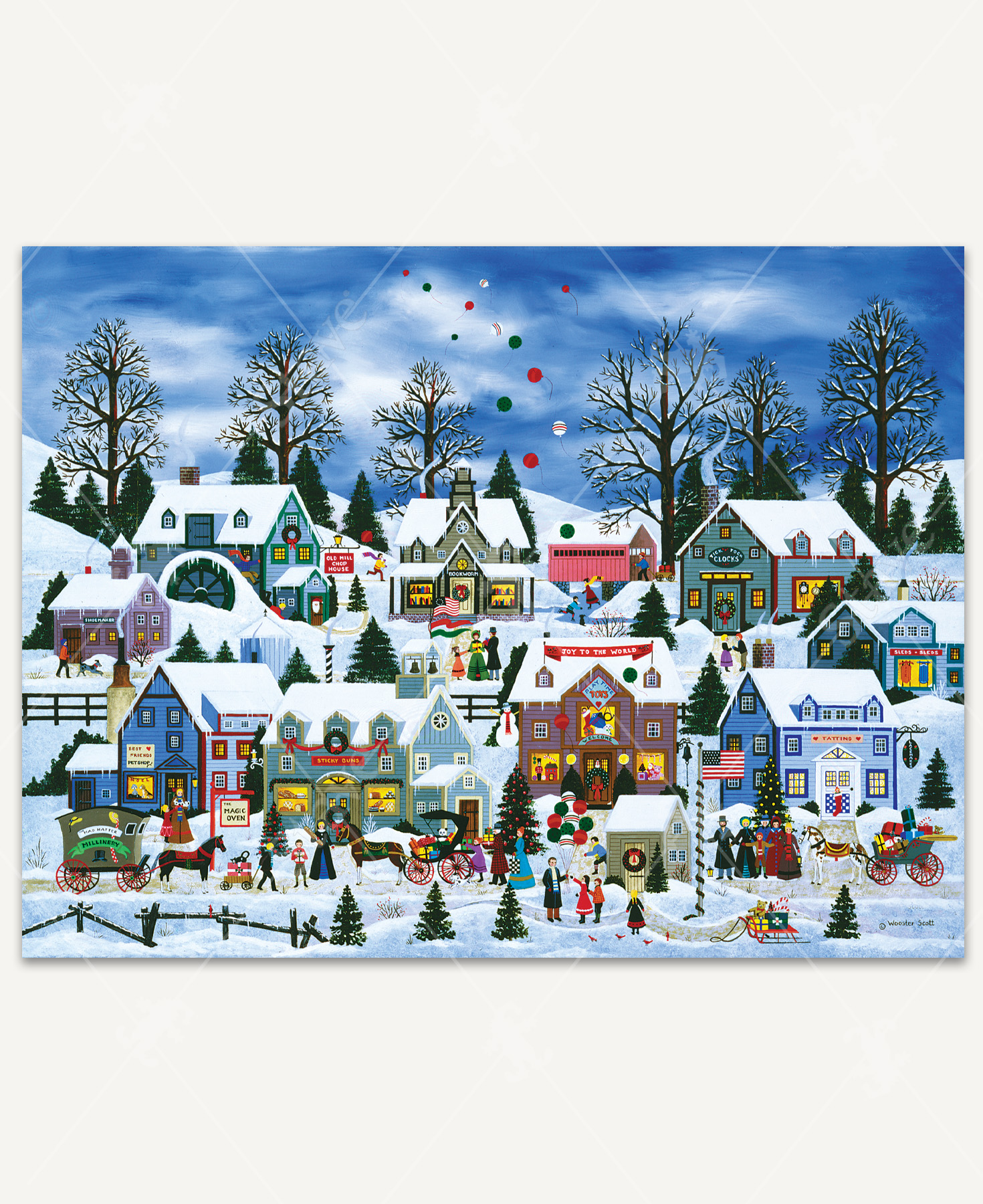 Seeking Holiday Treasures Jigsaw Puzzle | Stave Puzzles