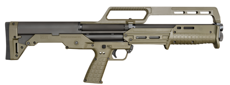Keltec KS7 Pump Action Shotgun | 12ga | 6+1 Round | Black / Green
