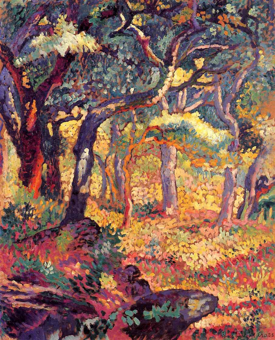 Study For 'The Clearing By Henri Edmond Cross Reproduction