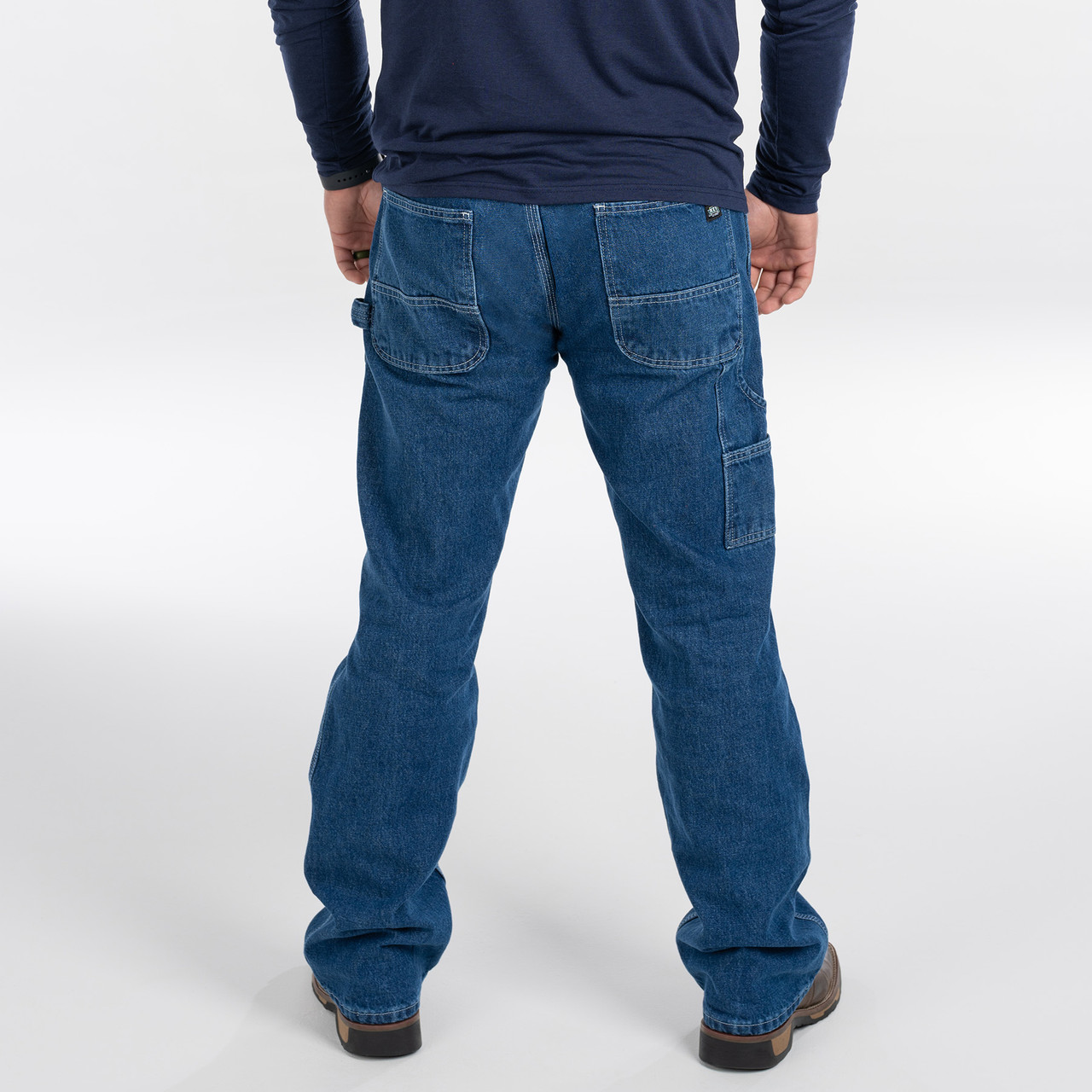 Men's Performance Comfort Denim Dungaree - KEY Apparel