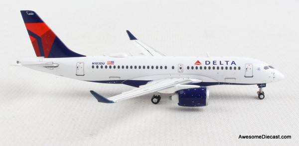 Delta Airlines Gemini Jets 1 - 400 Airbus A220-100| Awesome Diecast
