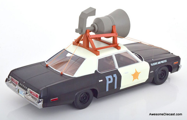 KK Scale 1:18 1974 Dodge Monaco: The Blues Brothers (w/Jake