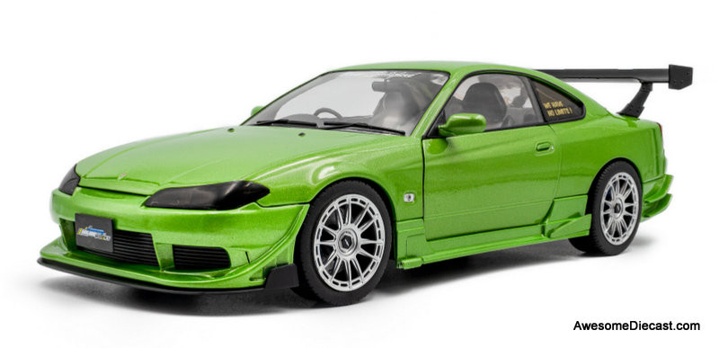 1999 Nissan Silvia S15 Spec-R Aero Solido Works, Metallic Green 1