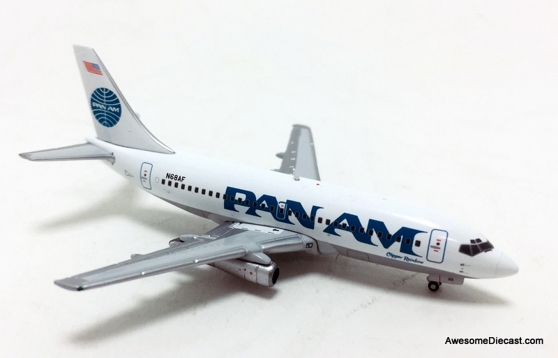 Gemini Jets 1:400 Boeing 737-200: Pan Am Airlines