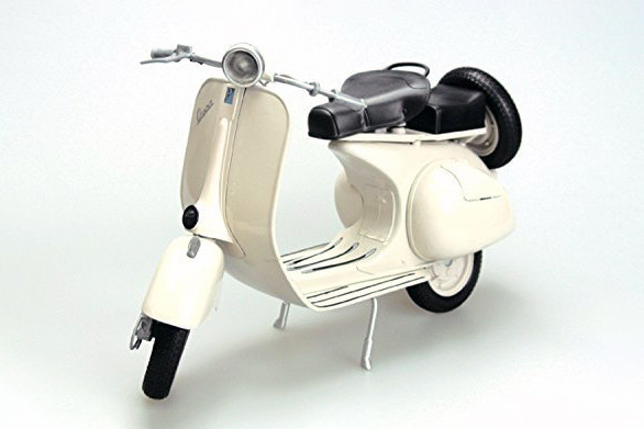 Vespa 150VL1T, White - New Ray 49273 - 1/6 scale Diecast Model Toy