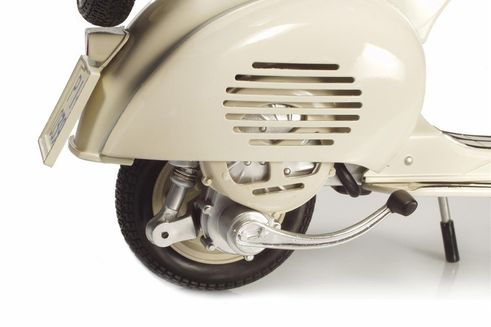 Vespa 150VL1T, White - New Ray 49273 - 1/6 scale Diecast Model Toy