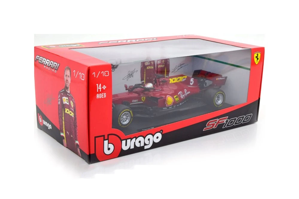 2020 Ferrari SF1000, #5 Sebastian Vettel - Bburago 18-16808VETT