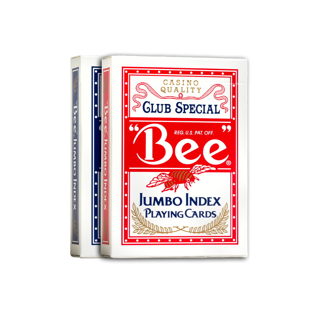 Bee Jumbo Index Playing Cards, Red OR Blue - Cardtopia