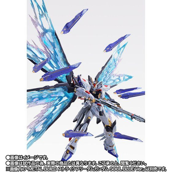 METAL BUILD Strike Freedom Gundam Wing of Light Option Set SOUL