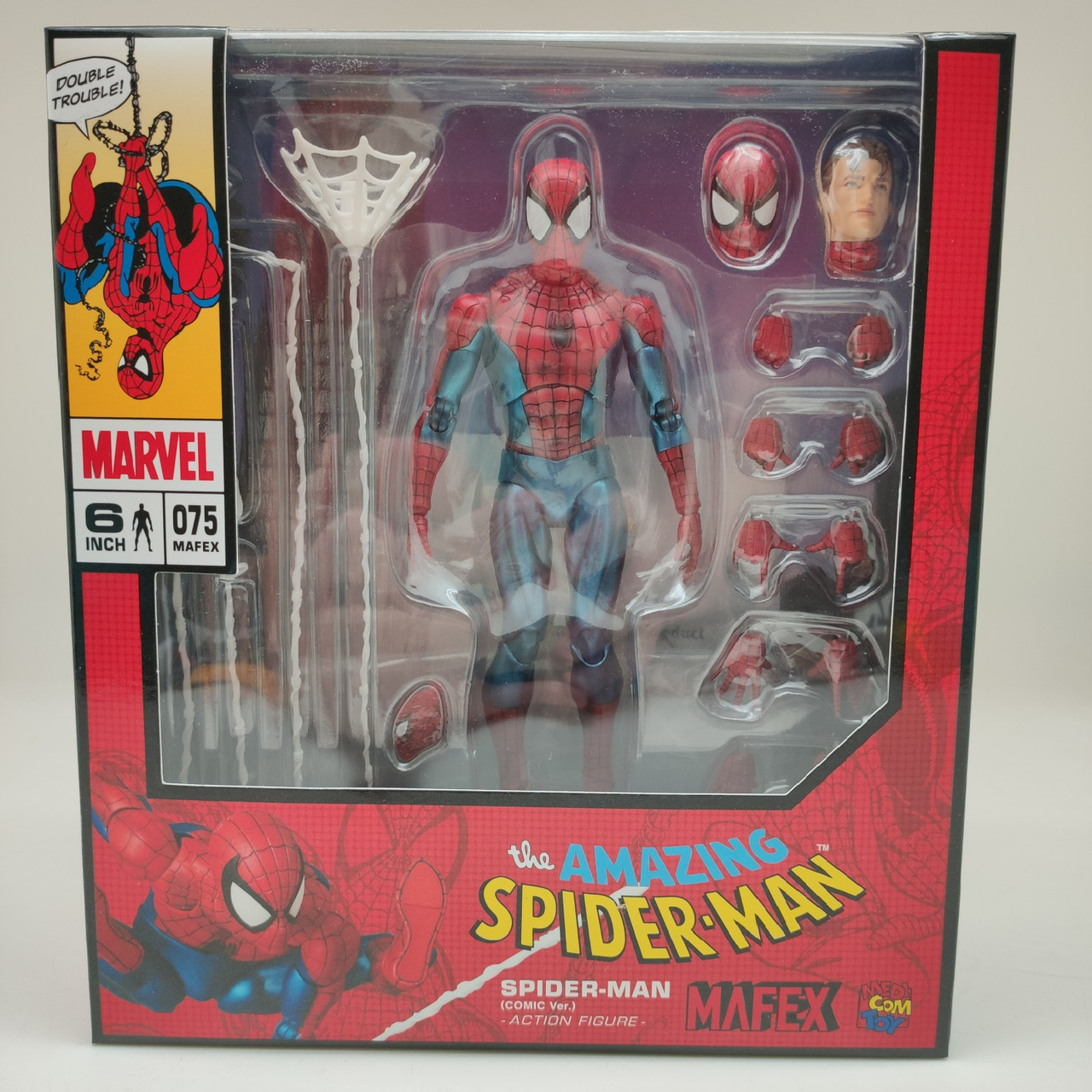 Mafex No.075 MAFEX SPIDER-MAN (COMIC Ver.) Action Figure