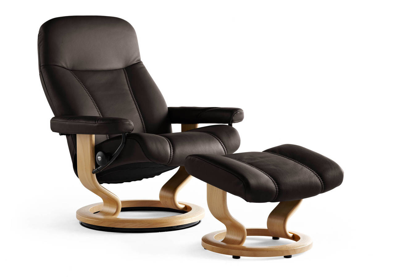 EKORNES』Consul クラシック オットマン付き Stressless Consul