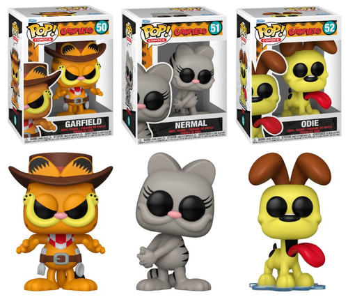 Garfield Funko Pop! Comics Complete Set (3) - CLARKtoys