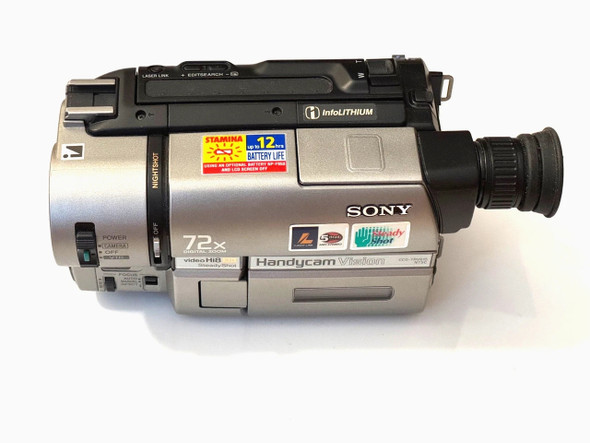 Sony CCD-TRV66 Hi8 Handycam Camcorder – 360x Digital Zoom