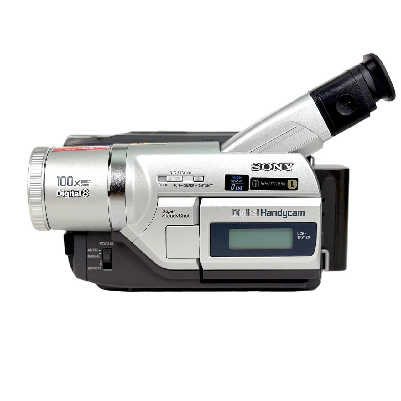Sony DCR-TRV120 Digital8 Handycam Camcorder – Plays Digital8, Hi8