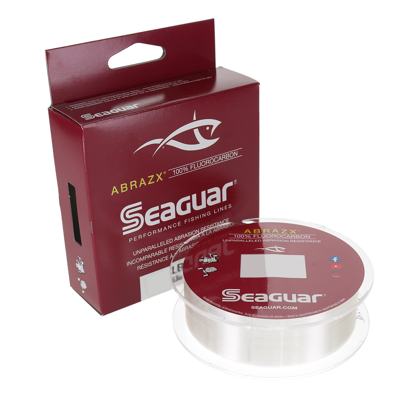 Seaguar AbrazX Fluorocarbon Line | FishUSA