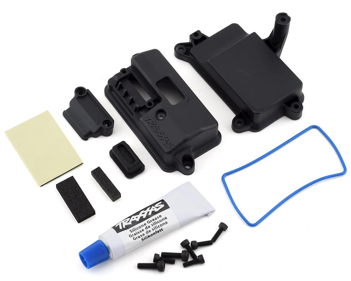 Traxxas 6724 Sealed Receiver Box, Rustler 4x4 - Small Addictions RC