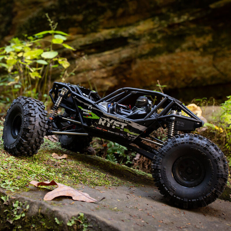 Axial RBX10 Ryft 4WD 1/10 RTR Brushless Rock Bouncer (Black) w/DX3