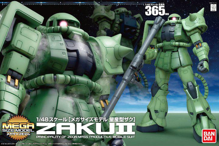 Zaku II [1/48] (Mega Size) - Hobbyholics