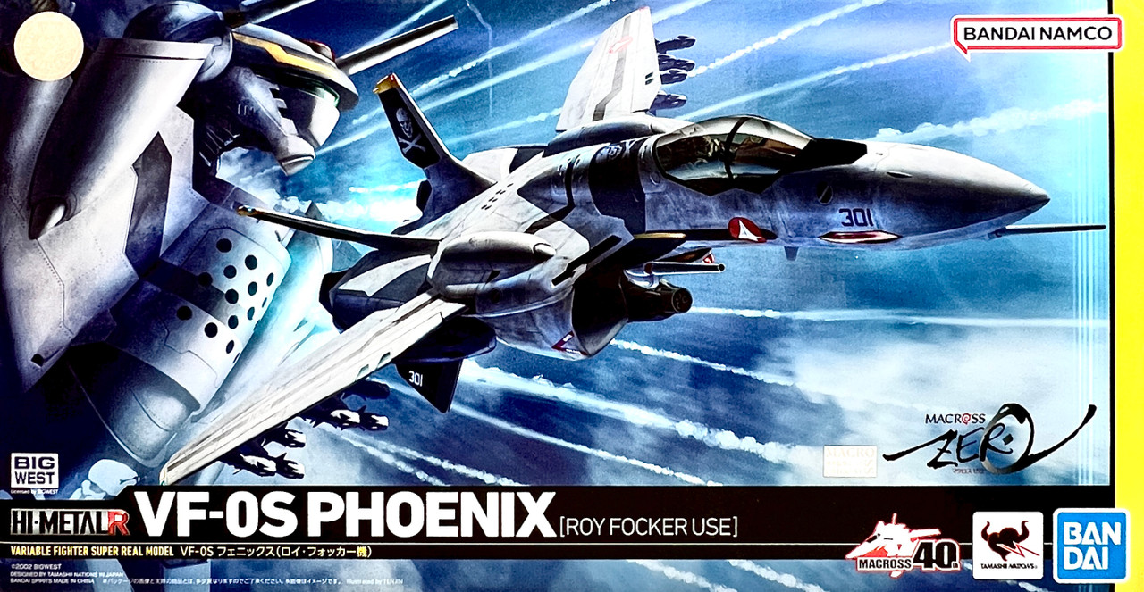 VF-0S Phoenix {Roy Focker Use} [Macross Zero] (HI-Metal R