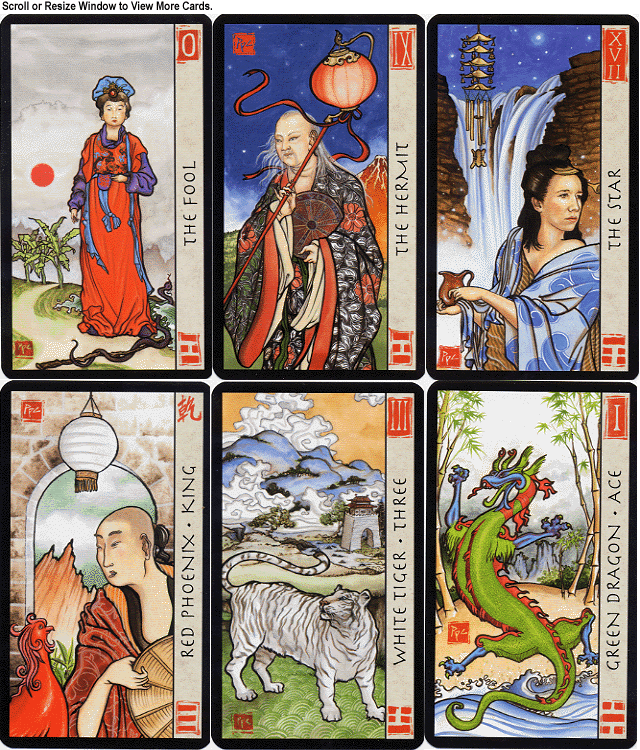 Feng Shui Tarot 78枚セット English edition The Feng Shui Tarot Deck