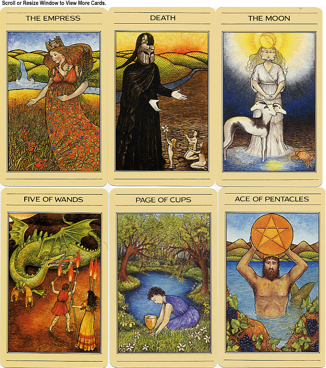 The Mythic Tarot - The Tarot Garden