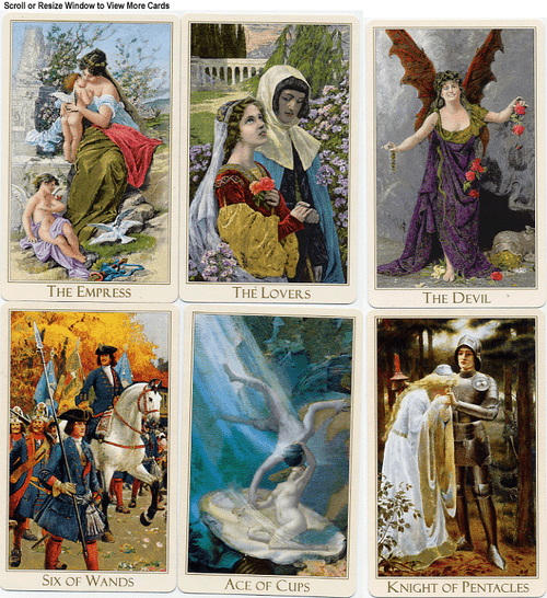 The Victorian Romantic Tarot - Standard Edition - The Tarot Garden